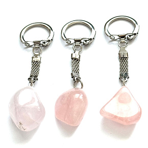 Rosie's Trommel Anhänger Schlüsselanhänger Naturstein, ca. 10 cm, Liebesstein