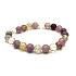 Kakoxen Gummiarmband, Natursteinkugel 8 mm / 16 - 17 cm