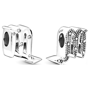 Charm Sterling Silber 925 Sternzeichen Glittering Scorpio, Perle für Armband