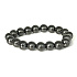 Magnetovec Schlankheits-Magnetarmband elastisch Naturstein, Kugel 10 mm / 16 - 17 cm