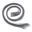 Schwarzes Flachleder 2 mm, Länge ca. 120 cm 1 Stück