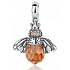 Sterling Silber 925 Bienenkönigin, Tierarmband-Anhänger