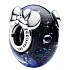 Charme Sterling Silber 925 Disney Mickey Mouse und Minnie Mouse blau Murano-Glasperle auf Armband Film
