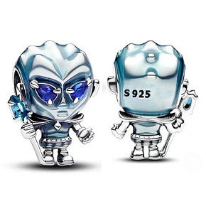 Charme Sterling Silber 925 Game of Thrones White Walker, Armband Perle, Film