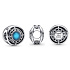Charme Sterling Silber 925 Marvel The Avengers, Iron Man's Arc Reactor, Armband Bead