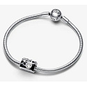 Charme Sterling Silber 925 Marvel Spiderman Kamera, Perle am Armband