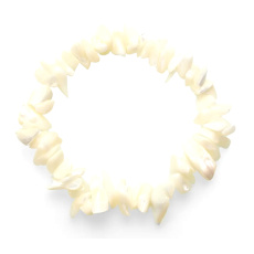 Perlenarmband elastisch gehackter Naturstein 19 cm, AA Qualität, Symbol der Weiblichkeit