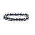 Hämatit – Armband aus Naturstein 18,5 cm | Stärke, Stabilität, Mut und Erdung