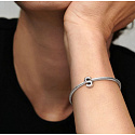 Charme Sterling Silber 925 Alphabet Buchstabe S, Perle für Armband