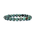 Jade Afrika Armband elastisch Naturstein, Kugel 8 mm / 16 - 17 cm