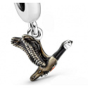 Sterling Silber 925 Kanada Gans und Ahornblatt Anhänger Reise Armband