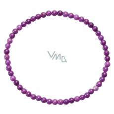 Fosfosiderit náramek elastický přírodní kámen, kulička 4 mm / 16 - 17cm, kámen klidu a stability Fosfosiderit náramek elastický přírodní kámen, kulička 4 mm / 16 - 17cm, kámen klidu a stability