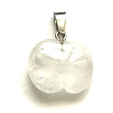 Kristall Apfel der Erkenntnis Anhänger Naturstein 1,5 cm, Stein der Steine