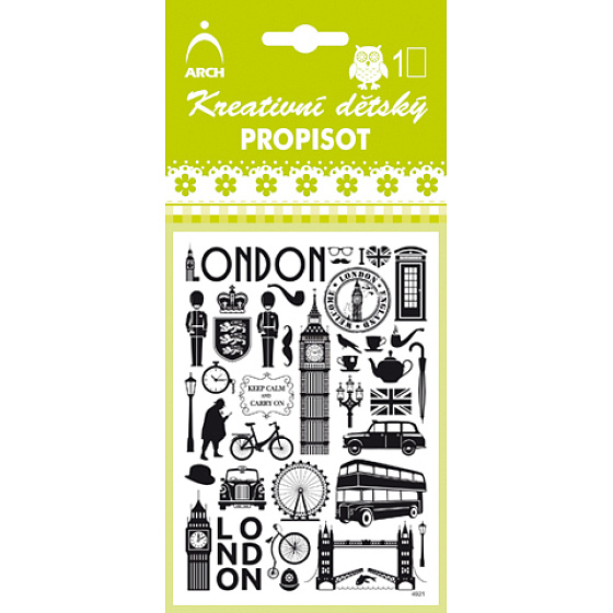 Arch Creative Kinder-Propisot London 10 x 21 cm