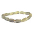 Granat-Tsavorit-Armband elastischer Naturstein, Kugel 6 - 10 mm / 16 - 17 cm, Gärtner-Maskottchen