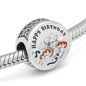 Sterling Silber 925 Disney Geburtstag - Happy Birthday, Geburtstag Armband Bead