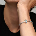 Charm Sterling Silber 925 Tropische Seesterne und Muscheln, Stopper, Clip Bead für Meeresarmband