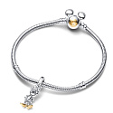 Charme Sterling Silber 925 Disney 100. minnie Mouse Jahrestag, Armband-Anhänger
