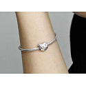 Charm Sterling Silber 925 Disney Cinderella - Traumherz, Perle am Armband weihnachten