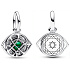 Charms Sterling Silber 925 Marvel Doctor Strange Agamotto's Eye, Armband-Anhänger