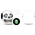 Sterling Silber 925 Leuchtend glitzernder Totenkopf Glow in the Dark, Halloween Armband Bead