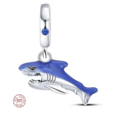 Charms Sterling Silber 925 Hai, Tierarmband Anhänger