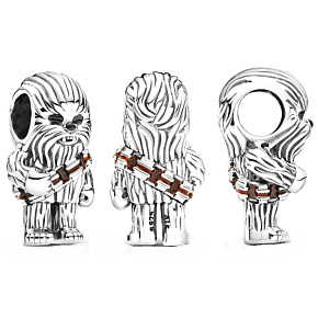 Charme Sterling Silber 925 Marvel Star Wars Chewbacca, Armband Perle Charme Sterling Silber 925 Marvel Star Wars Chewbacca, Armband Perle