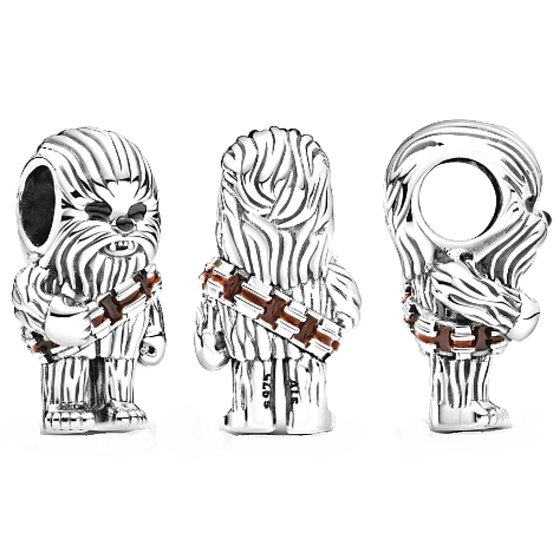 Charme Sterling Silber 925 Marvel Star Wars Chewbacca, Armband Perle