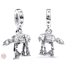 Charm Sterlingsilber 925 Marvel Star Wars AT-AT Walker, Anhänger für Armband Film