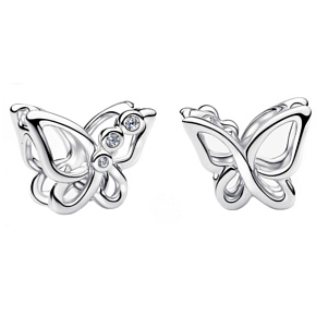 Charm Motýl – symbol proměny, korálek na náramek, zvíře