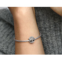 Sterling Silber 925 Baum des Lebens - Familie ist, wo die Liebe wächst, Perle für Armband Familie