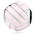 Charme Sterling Silber 925 Volleyball - rosa, Perle am Armband Sport