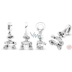 Charms Sterling Silber 925 Disney Pixar Wall-I Roboter, Armband Anhänger Charms Sterling Silber 925 Disney Pixar Wall-I Roboter, Armband Anhänger