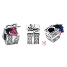 Charm Sterlingové stříbro 925 Rozbalte sváteční náladu, korálek na náramek výročí