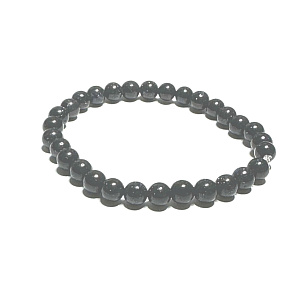 Goldstein blau Avanturin Armband elastisch, Kugel 6 mm / 16 - 17 cm, Ehrgeiz Stein