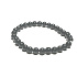 Goldstein blau Avanturin Armband elastisch, Kugel 6 mm / 16 - 17 cm, Ehrgeiz Stein