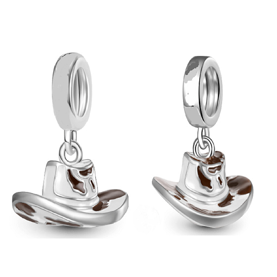 přívěsek Kovbojský klobouk ze stříbra