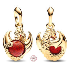 Charme Sterling Silber 925 Game of Thrones Dragon, Armband Anhänger, Film