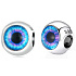 Charme Sterling Silber 925 Auge, Perle auf Armband Symbol