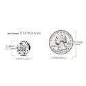 Sterling Silber 925 Familie Freundschaft - Schwestern, Perle für Armband Familie