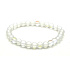 Opalit Armband elastisch, Kunststeinkugel 4 mm / 15 cm, für Kinder, Wunsch- und Hoffnungsstein