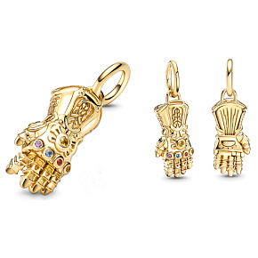 Charme Sterling Silber 925 Marvel The Avengers, Infinity Gauntlet, Armband Anhänger Charme Sterling Silber 925 Marvel The Avengers, Infinity Gauntlet, Armband Anhänger