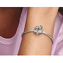 Charme Sterling Silber 925 Disney Abenteuer mit Mickey Mouse und Minnie. reisearmband Perle