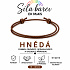 Šňůrkový náramek Síla barev – Hnědá | Symbol pevnosti, spolehlivosti a spojení s přírodou | nastavitelný 16 - 30 cm