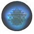 Sri Yantra in einer Glaskugel bringt materiellen und spirituellen Reichtum von 6 cm
