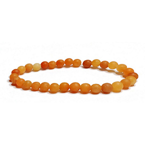 Aventurin orange mattes Armband elastischer Naturstein, Kugel 6 mm / 16-17 cm, Stein des Glücks und des Wohlstandes Aventurin orange mattes Armband elastischer Naturstein, Kugel 6 mm / 16-17 cm, Stein des Glücks und des Wohlstandes