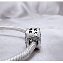 Sterling Silber 925 Rom - Kolosseum, Reise-Armband Perle