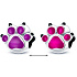 Charms Sterling Silber 925 Thermo - Katze, Hund, Bär Pfote, Haustier Perle am Armband