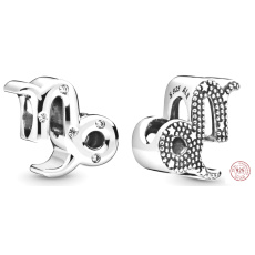 Charm Sterling Silber 925 Sternzeichen Sparkling Capricorn, Perle für Armband