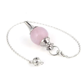 Rosie's Rutengänger Pendel Weissagung Runde Perle 2 x 4 cm